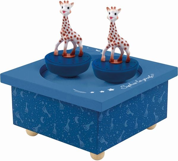 Trousselier - Spieluhr mit tanzenden Giraffen, Milchstrasse magn.