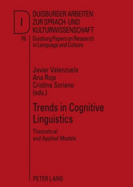 Produktbild: Trends in Cognitive Linguistics