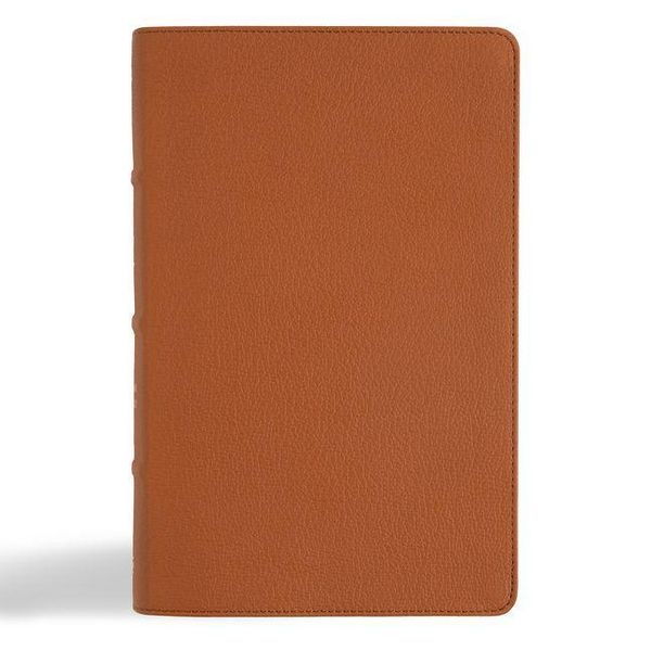 Produktbild: NASB Single-Column Personal Size Bible, Tan Genuine Leather
