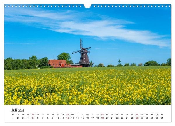 Produktbild: Fehmarn - "fe mer" nat&uuml;rlich "am Meer gelegen" (Wandkalender 2026 DIN A3 quer), CALVENDO Monatskalender