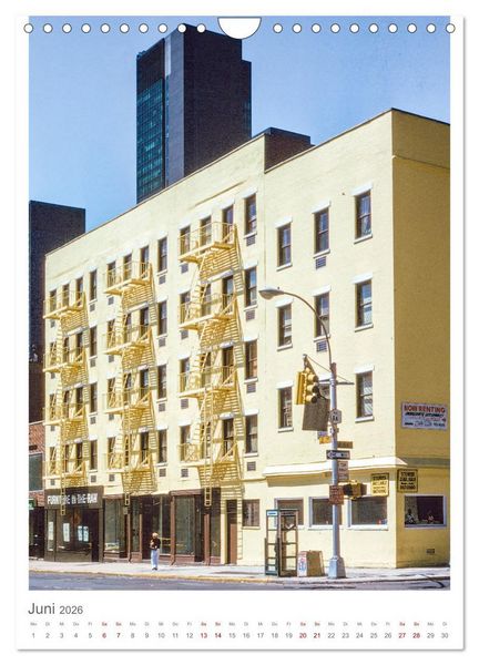Produktbild: New York 1975 (Wandkalender 2026 DIN A4 hoch), CALVENDO Monatskalender