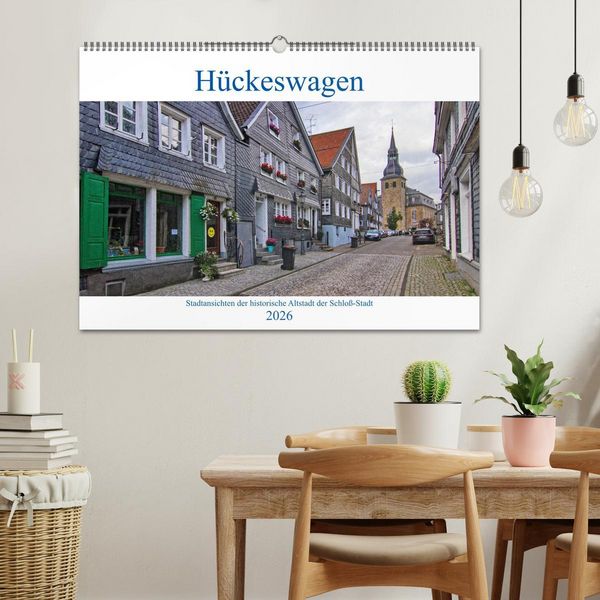 Produktbild: Stadtansichten H&uuml;ckeswagen (Wandkalender 2026 DIN A2 quer), CALVENDO Monatskalender