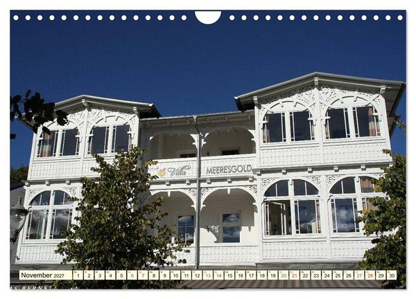 Produktbild: Historische B&auml;derarchitektur R&uuml;gen (Wandkalender 2027 DIN A4 quer), CALVENDO Monatskalender