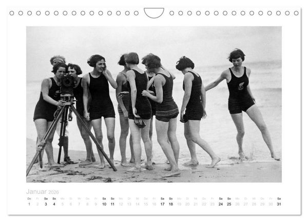 Produktbild: Sommer, Strand und Mode - gen&uuml;&szlig;liche Stunden (Wandkalender 2026 DIN A4 quer), CALVENDO Monatskalender