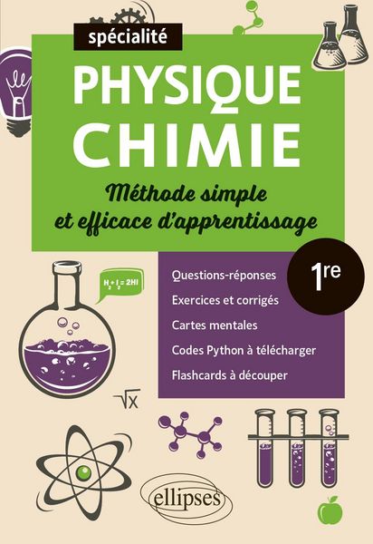 Produktbild: Sp&eacute;cialit&eacute; Physique-chimie - 1re - M&eacute;thode simple et efficace d'apprentissage