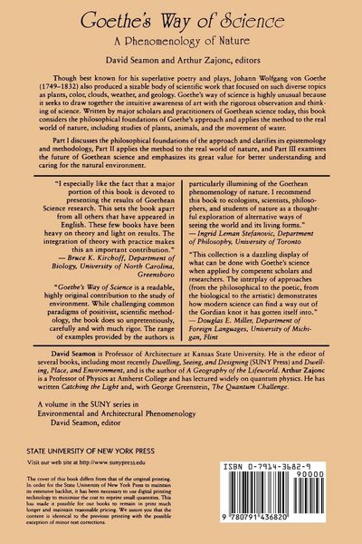 Produktbild: Goethe's Way of Science