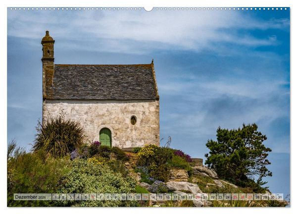 Produktbild: Bretagne - Felsenk&uuml;ste, Sandstr&auml;nde und viel zu sehen (hochwertiger Premium Wandkalender 2026 DIN A2 quer), Kunstdruck in Hochglanz