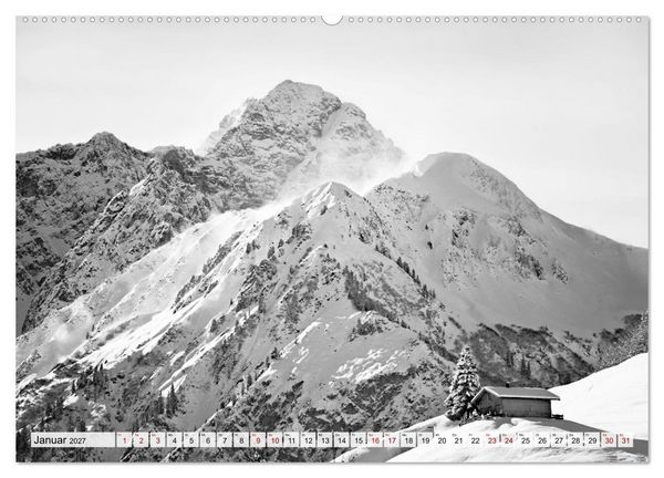 Produktbild: Traumhafte Allg&auml;uer Alpen (hochwertiger Premium Wandkalender 2027 DIN A2 quer), Kunstdruck in Hochglanz
