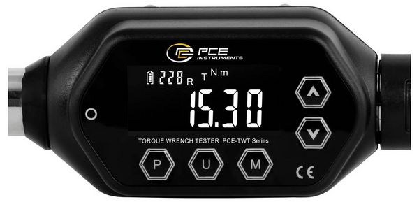 Produktbild: PCE Instruments Digital Drehmomentschl&uuml;ssel PCE-TWT 30N |0,001 &hellip; 30 Nm |Aufl&ouml;sung 0,001 Nm |3 Messmodi |4 Messeinheiten