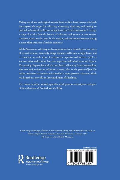 Produktbild: Roman Antiquities in Renaissance France, 1515-65