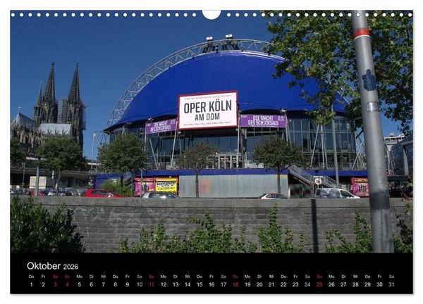 Produktbild: K&Ouml;LN-Kalender (Wandkalender 2026 DIN A3 quer), CALVENDO Monatskalender