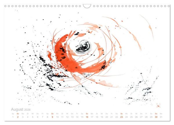 Produktbild: Simply Black and White/ Einfach Schwarz und Weiss - Kunst (Wandkalender 2026 DIN A3 quer), CALVENDO Monatskalender