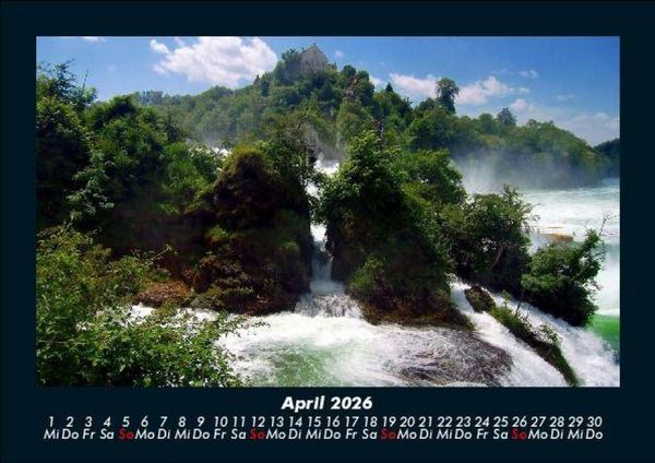 Produktbild: Wasserf&auml;lle 2026 Fotokalender DIN A5