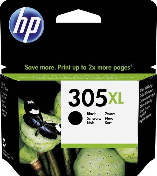 HP Druckerpatrone 305XL Original Schwarz 3YM62AE