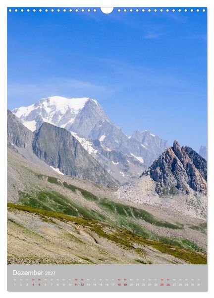 Produktbild: Tour du Mont Blanc (Wandkalender 2027 DIN A3 hoch), CALVENDO Monatskalender