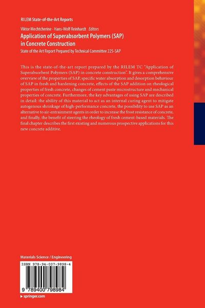Produktbild: Application of Super Absorbent Polymers (SAP) in Concrete Construction