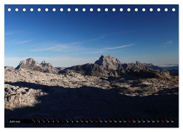 Produktbild: DIE ALPEN - Weitblicke (Tischkalender 2026 DIN A5 quer), CALVENDO Monatskalender