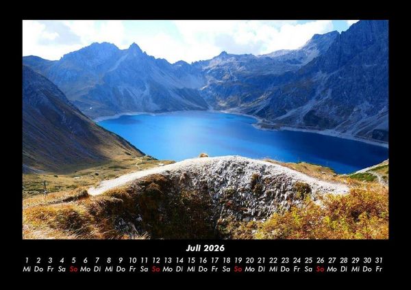 Produktbild: Die Seen der Erde 2026 Fotokalender DIN A3