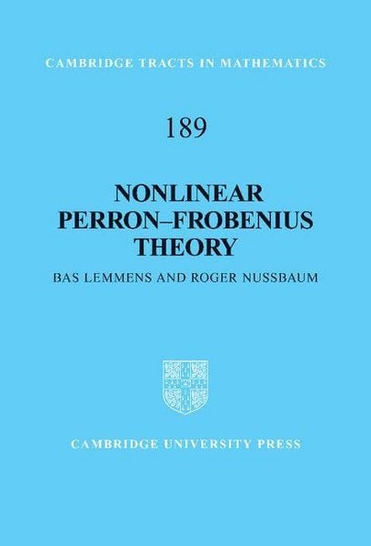 Produktbild: Nonlinear Perron Frobenius Theory