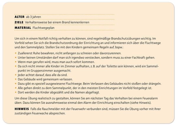 Bei der Feuerwehr