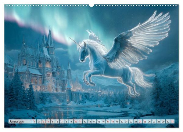 Produktbild: Im Licht der Fantasie (hochwertiger Premium Wandkalender 2026 DIN A2 quer), Kunstdruck in Hochglanz