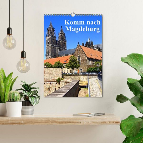 Produktbild: Komm nach Magdeburg (Wandkalender 2026 DIN A3 hoch), CALVENDO Monatskalender
