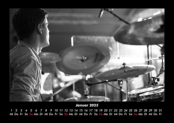 Produktbild: Musik 2025 Fotokalender DIN A3