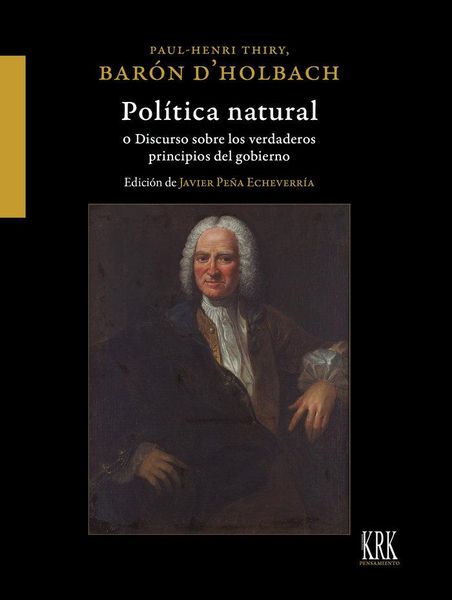 Produktbild: Pol&iacute;tica natural \"O discurso sobre los verdaderos principios del Gobierno\"