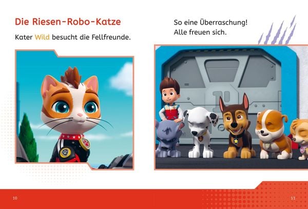 Produktbild: PAW Patrol Erstlesebuch: Die Fellfreunde und die Katzen-Bande