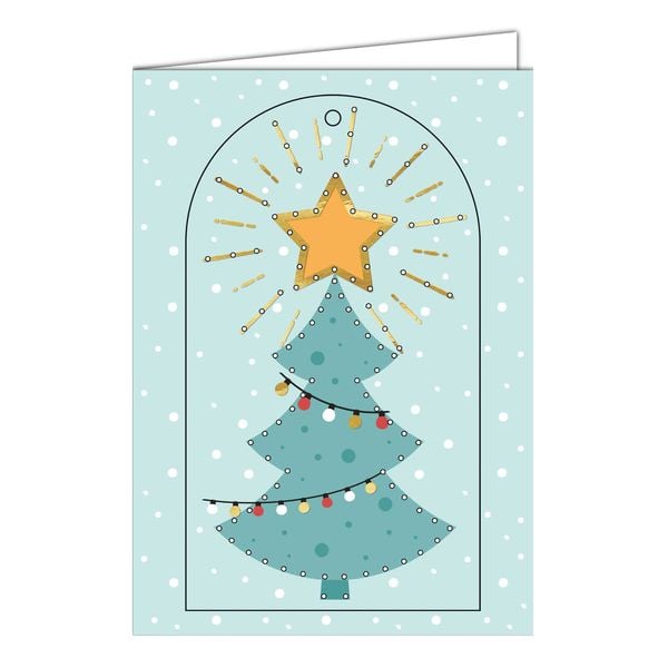 Produktbild: URSUS Sticken Stickkarten Set, Weihnachten, Gru&szlig;karten A6 zum Besticken
