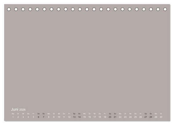 Produktbild: DIY Bastel-Kalender -Erdige Pastell Farben- Zum Selbstgestalten (Tischkalender 2026 DIN A5 quer), CALVENDO Monatskalender