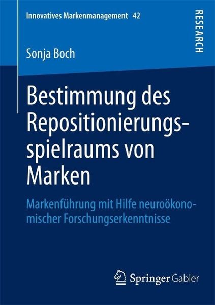 Produktbild: Bestimmung des Repositionierungsspielraums von Marken