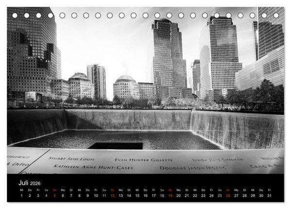 Produktbild: New York 2026 (Tischkalender 2026 DIN A5 quer), CALVENDO Monatskalender