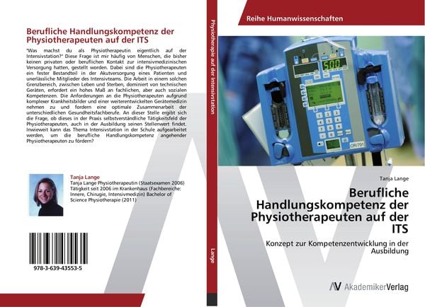 Produktbild: Berufliche Handlungskompetenz der Physiotherapeuten auf der ITS
