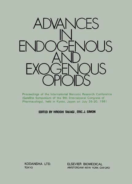 Produktbild: Advances in Endogenous and Exogenous Opioids