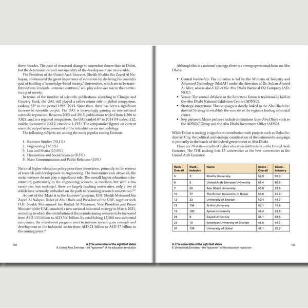 Produktbild: The Education Revolution in the Gulf and German Industry
