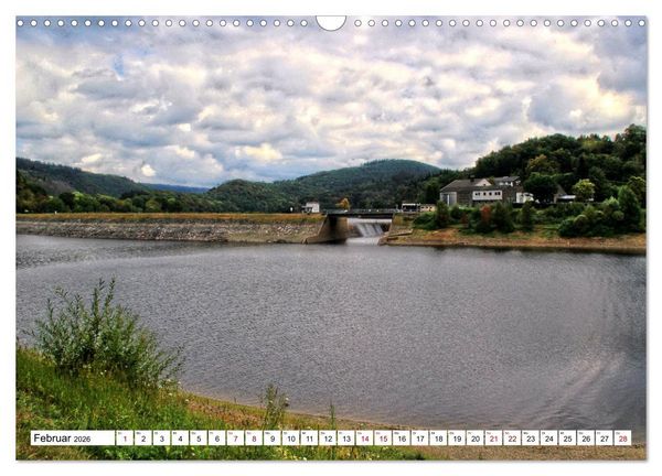 Produktbild: Sehenswertes in der Eifel - Am Rursee unterwegs (Wandkalender 2026 DIN A3 quer), CALVENDO Monatskalender
