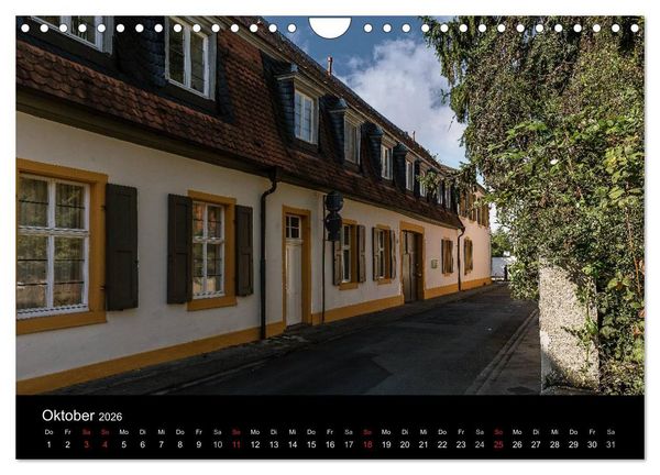 Produktbild: Schwetzingen - Ein Spaziergang durch die Perle der Kurpfalz (Wandkalender 2026 DIN A4 quer), CALVENDO Monatskalender