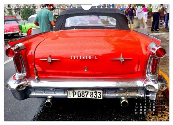 Produktbild: Der rote Star . Oldsmobile Starfire 98 (Wandkalender 2026 DIN A4 quer), CALVENDO Monatskalender