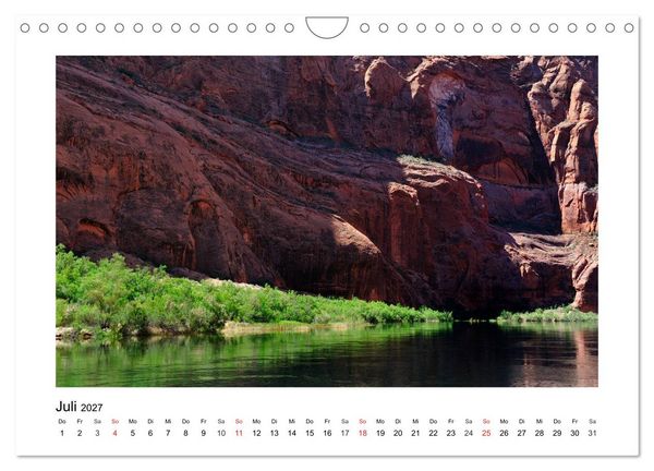 Produktbild: Impressionen vom Colorado River (Wandkalender 2027 DIN A4 quer), CALVENDO Monatskalender