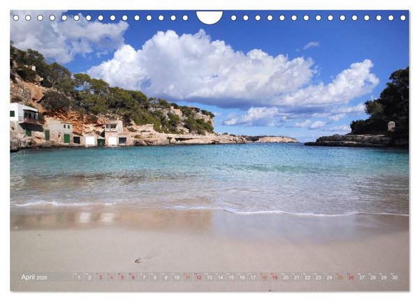 Produktbild: Mallorca Zauberhaftes Licht (Wandkalender 2026 DIN A4 quer), CALVENDO Monatskalender