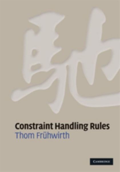 Produktbild: Constraint Handling Rules