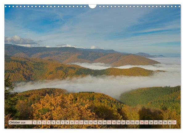 Produktbild: Vogesen - wundersch&ouml;n (Wandkalender 2026 DIN A3 quer), CALVENDO Monatskalender