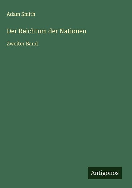 Produktbild: Der Reichtum der Nationen
