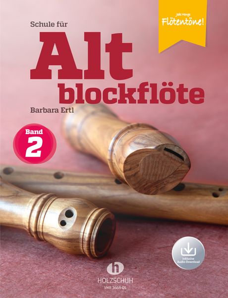 Produktbild: Schule f&uuml;r Altblockfl&ouml;te 2 (mit Audio-Download)