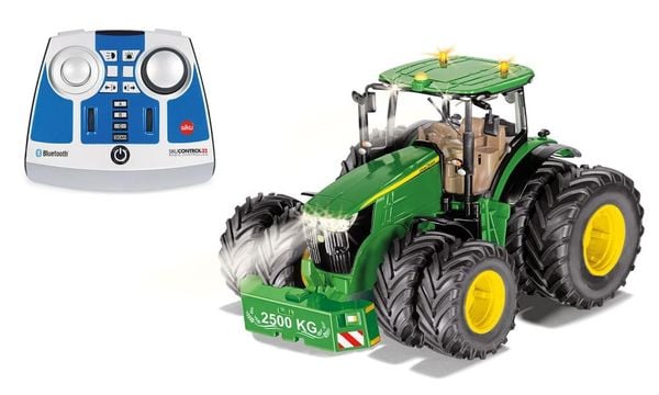 Siku 6736 John Deere 7290R mit Doppel-