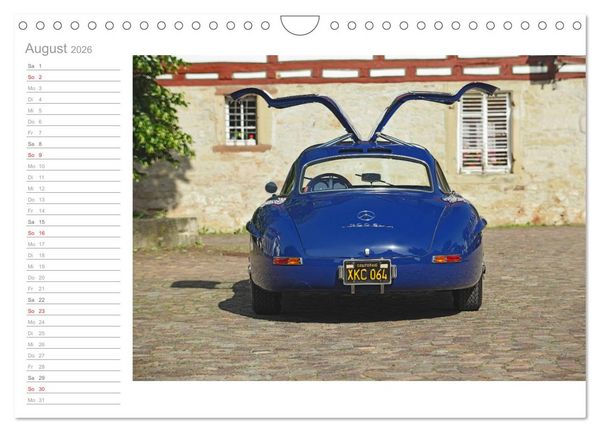 Produktbild: 300 SL Collectors Edition 2 (Wandkalender 2026 DIN A4 quer), CALVENDO Monatskalender