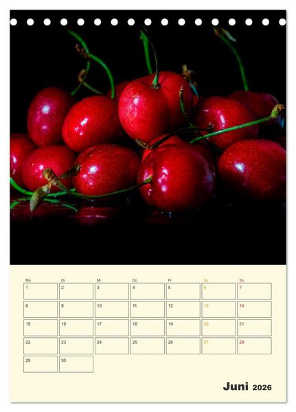 Produktbild: Allerlei Fr&uuml;chte (Tischkalender 2026 DIN A5 hoch), CALVENDO Monatskalender