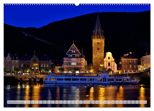 Produktbild: BERNKASTEL-KUES (hochwertiger Premium Wandkalender 2026 DIN A2 quer), Kunstdruck in Hochglanz