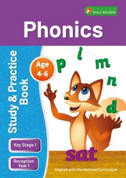 Produktbild: KS1 Phonics Study & Practice Book for Ages 4-6 (Reception -Year 1) Perfect for learning at home or use in the classroom